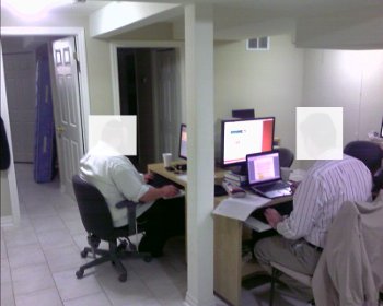 IMAGE_00002 Old office - some of our staff hard at work